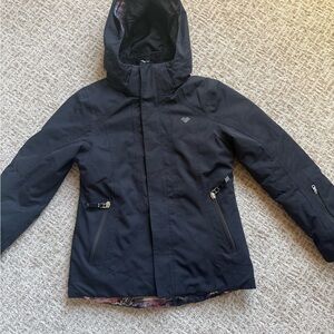 Obermeyer Girl's Black Ski Jacket
